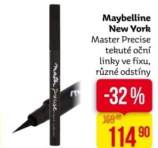 Oční linky ve fixu Master Precise Maybelline