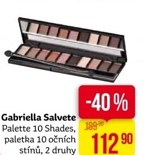 Oční stíny paleta Gabriella Salvete