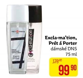 Deodorant parfémovaný Exclamation
