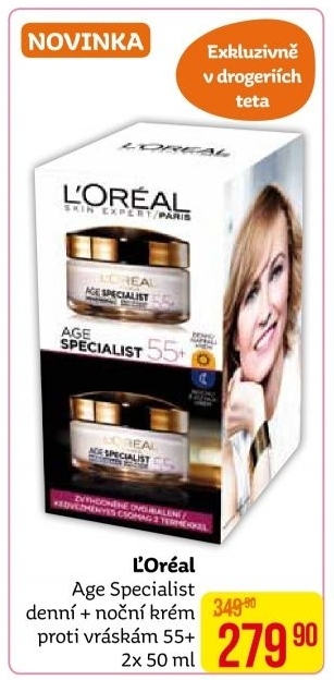 Balení krém denní a noční Age Specialist L'Oréal