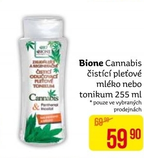 Tonikum pleťové odličovací Bione Cosmetics