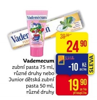 Pasty na zuby Vademecum