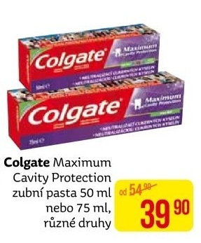 Pasta na zuby Protection Maximum Cavity Colgate