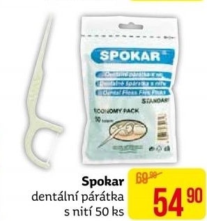 Dentální párátka s nití Spokar
