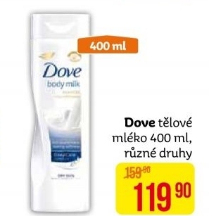 Tělové mléko Dove