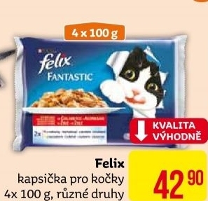 Kapsičky pro kočky Felix Purina