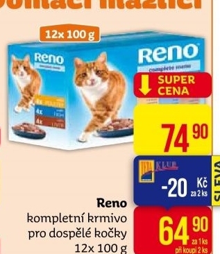 Kapsičky pro kočky Reno