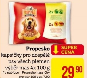 Kapsičky pro psy Propesko