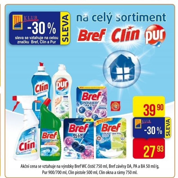Čistič WC gelový Power Gel Bref