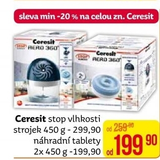 Pohlcovač vlhkosti Aero 360° Ceresit
