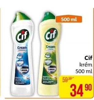 Krémový čistič Cif Cream