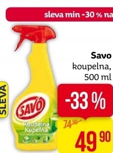 Čistič koupelen Savo