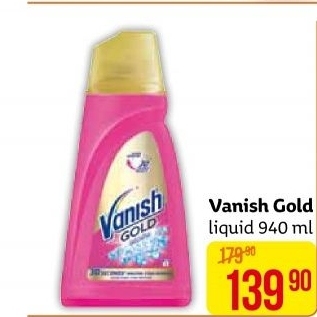 Odstraňovač skvrn gelový Gold Oxi Action Vanish