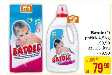 Prací prášek Batole Qalt