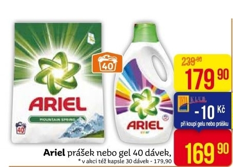 Prací prášek Ariel