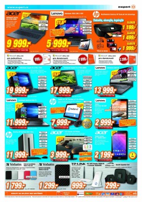 akční leták Expert elektro 13.10.2016-19.10.2016