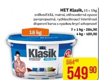 Interiérová barva Het Klasik