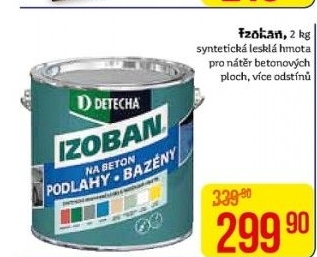 Nátěr na beton Izoban Detecha