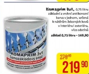 Barva Komaprim 3v1 Hammerite