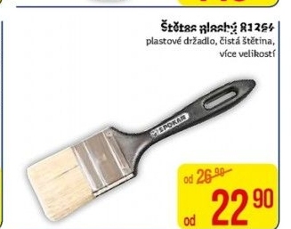 Plochý malířský štětec Spokar
