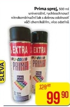 Univerzální lak ve spreji Prima