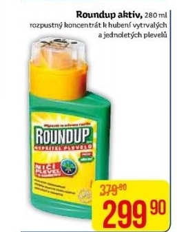 Herbicid tekutý Roundup