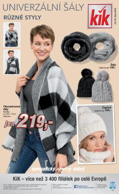 akční leták Kik textil 19.10.2016-30.11.2016