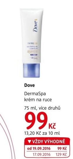 Krém na ruce DermaSpa Dove
