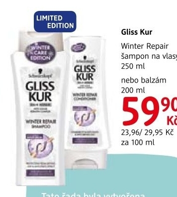 Šampon Gliss Kur Schwarzkopf