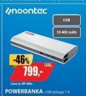 POWA 10400 POWER BANKNOONTEC