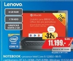 G50-80 15,6 i5-5200U 8G 1T 2G W10 LENOVO