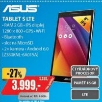 Z380KNL-6A015A 8 16G 2G LTE A6.0 GR ASUS