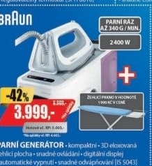 IS 5043 PARNÍ GENERÁTORBRAUN