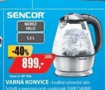 SWK 1580BK konviceSENCOR