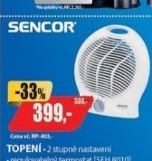 SFH 8010 tepl. ventilátor SENCOR