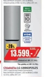 GBB 60PZGZS CHLADNIČKA KOMBI.LG