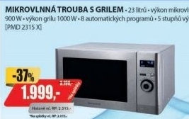PMD 2315 X mikrovlnná trouba PHILCO