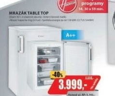 CCTUS 544 WH MRAZNIČKA ŠUPLÍKOVÁCANDY