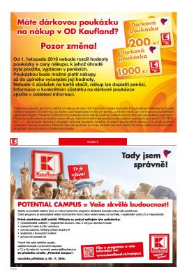 akční leták Kaufland 20.10.2016-26.10.2016