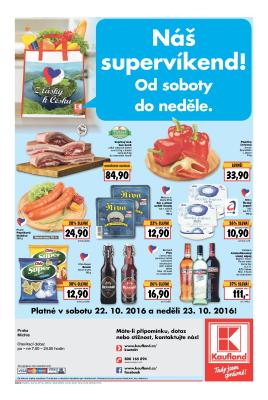 akční leták Kaufland 20.10.2016-26.10.2016