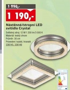 LED svítidlo Crystal Top Light