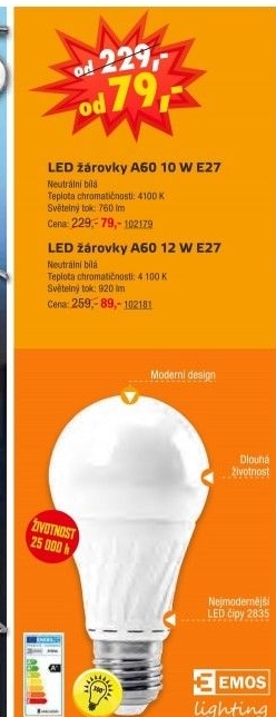 LED žárovka Emos