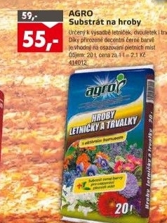 Substrát na hroby Agro CS