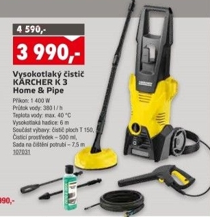 Vysokotlaký čistič K3 Home&amp