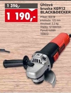 Úhlová bruska KG912 Black&amp