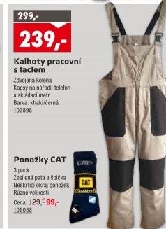 Pánské pracovní kalhoty