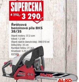 Benzínová řetězová pila AL-KO BKS 38/35