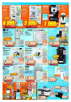 akční leták Expert elektro 20.10.2016-29.10.2016