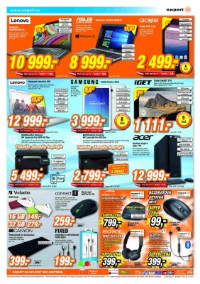akční leták Expert elektro 20.10.2016-29.10.2016