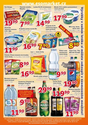 akční leták ESO MARKET 26.10.2016-6.11.2016